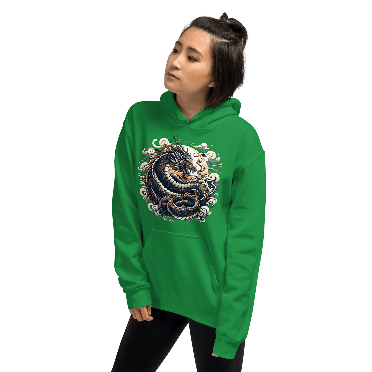 Unisex Heavy Blend Kapuzenpullover "Drache" - Artexio