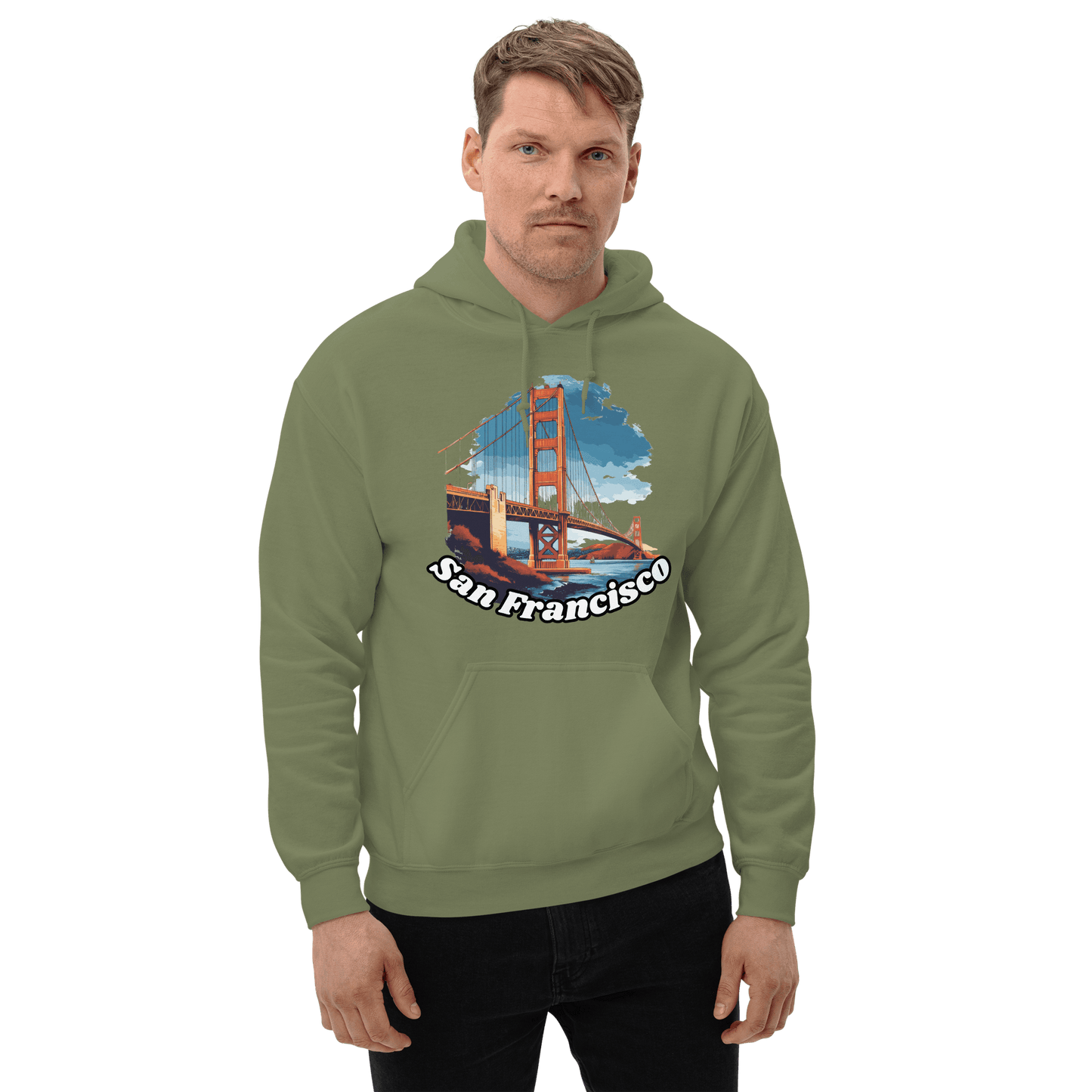 Unisex Heavy Blend Kapuzenpullover "San Francisco" - Artexio