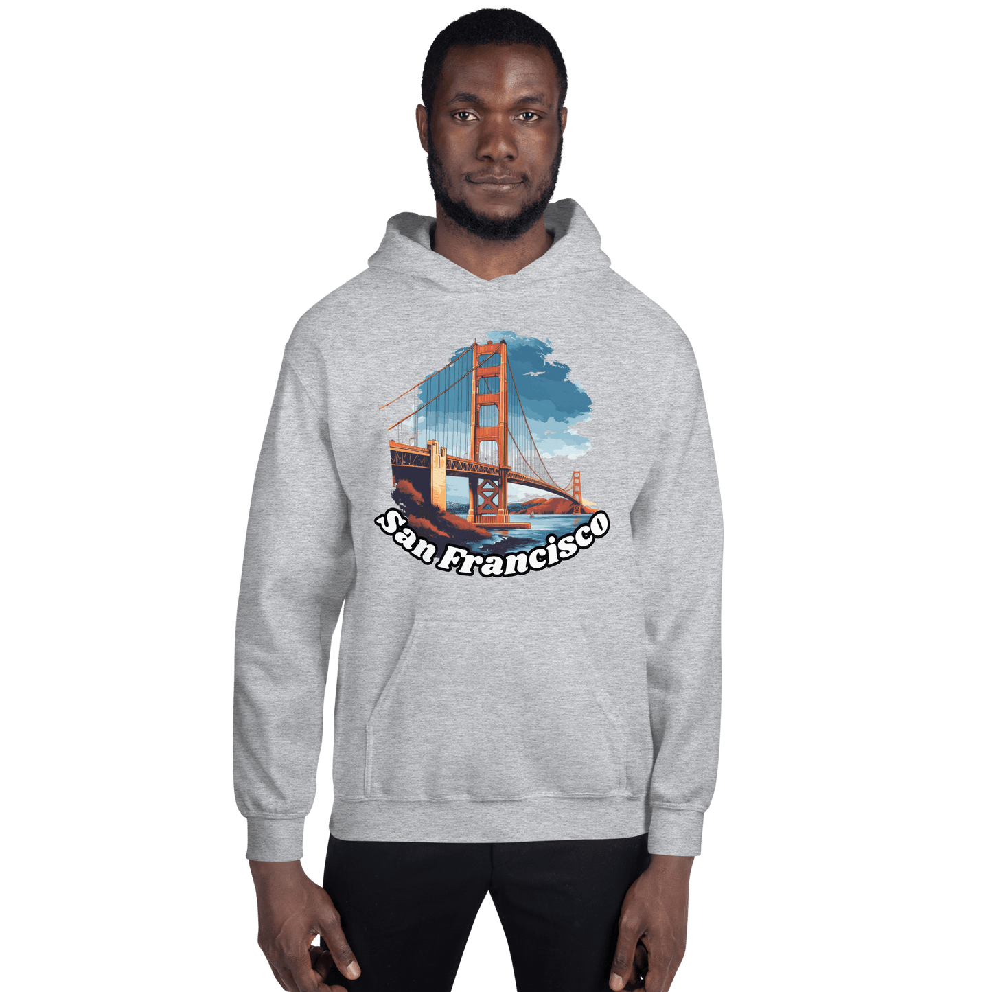 Unisex Heavy Blend Kapuzenpullover "San Francisco" - Artexio