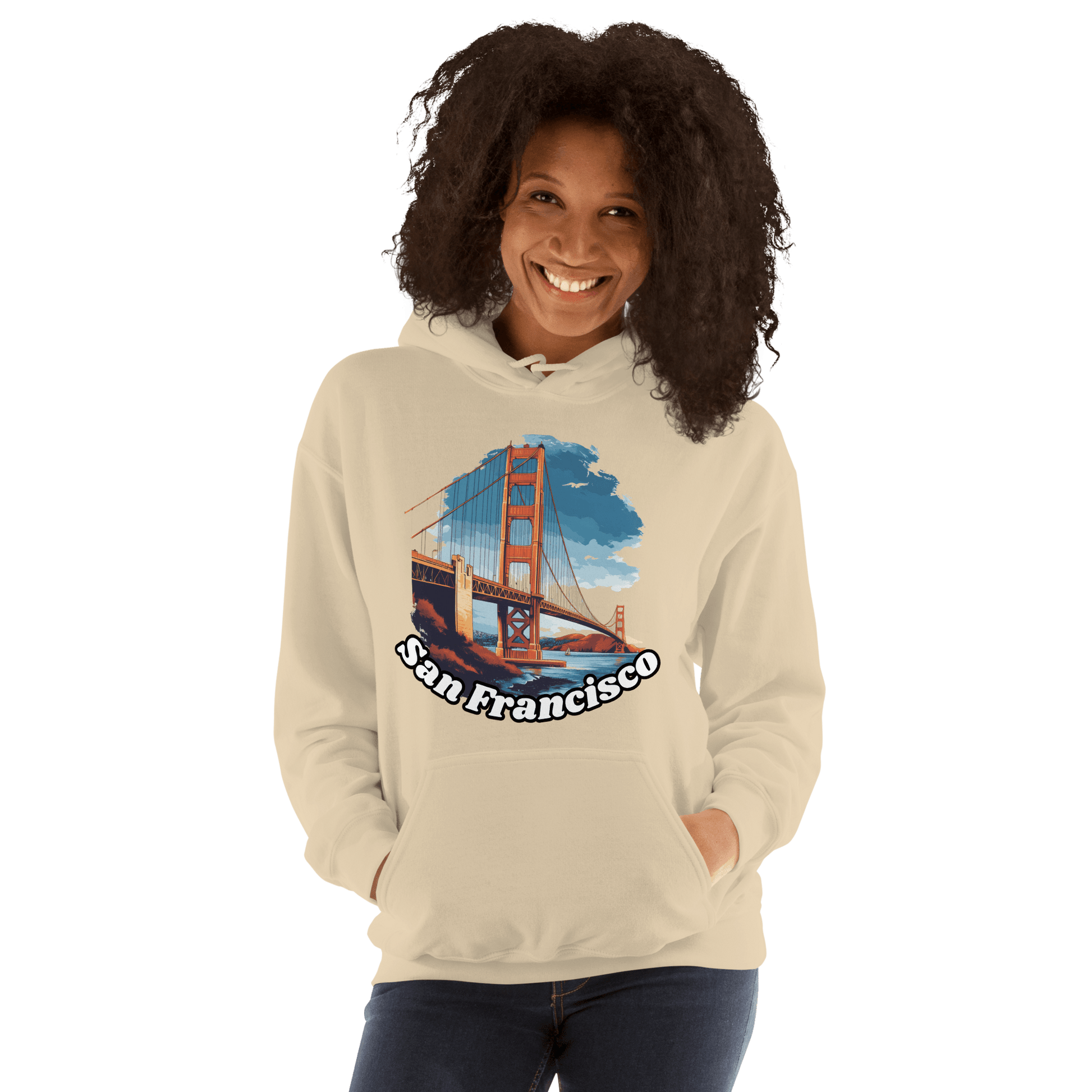 Unisex Heavy Blend Kapuzenpullover "San Francisco" - Artexio