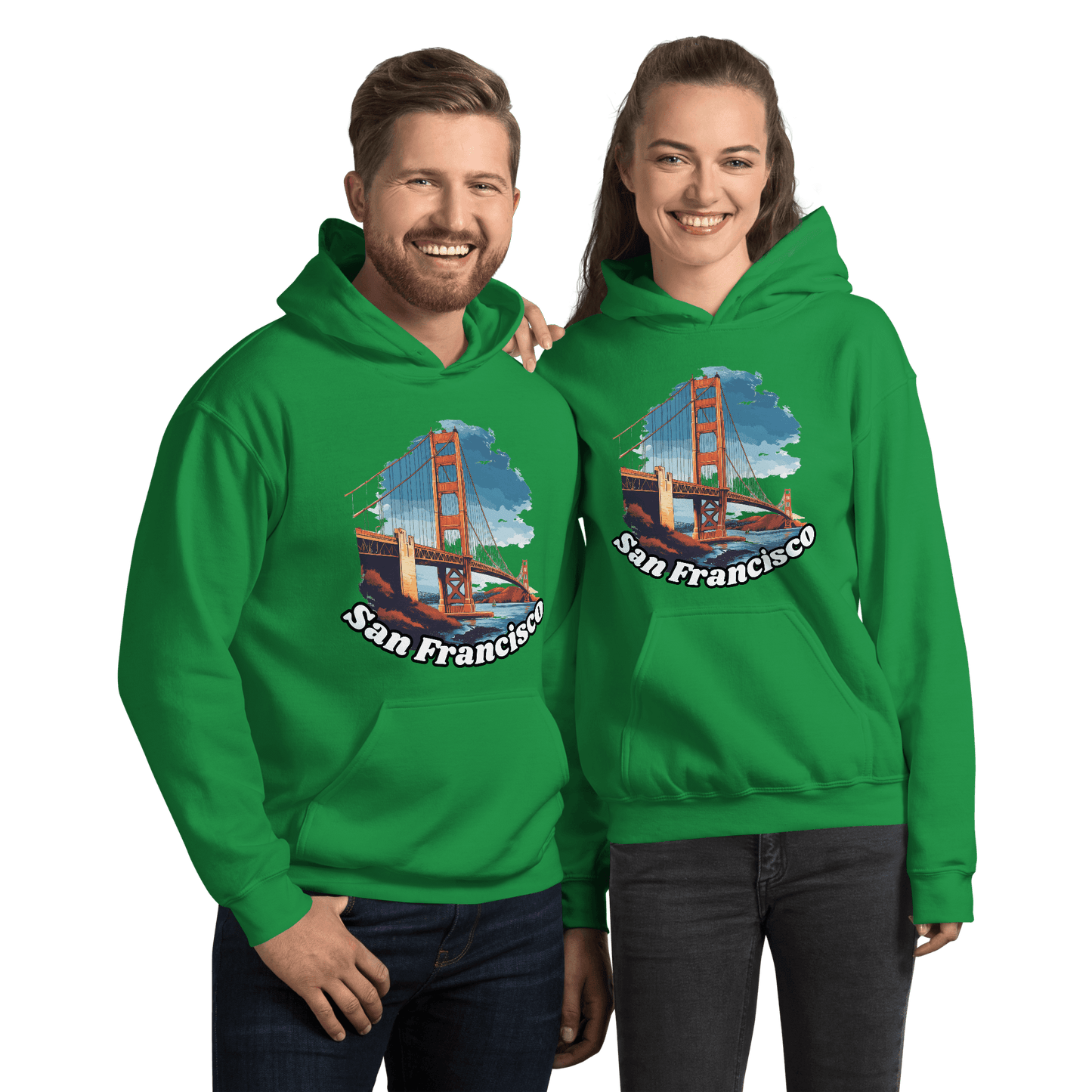 Unisex Heavy Blend Kapuzenpullover "San Francisco" - Artexio