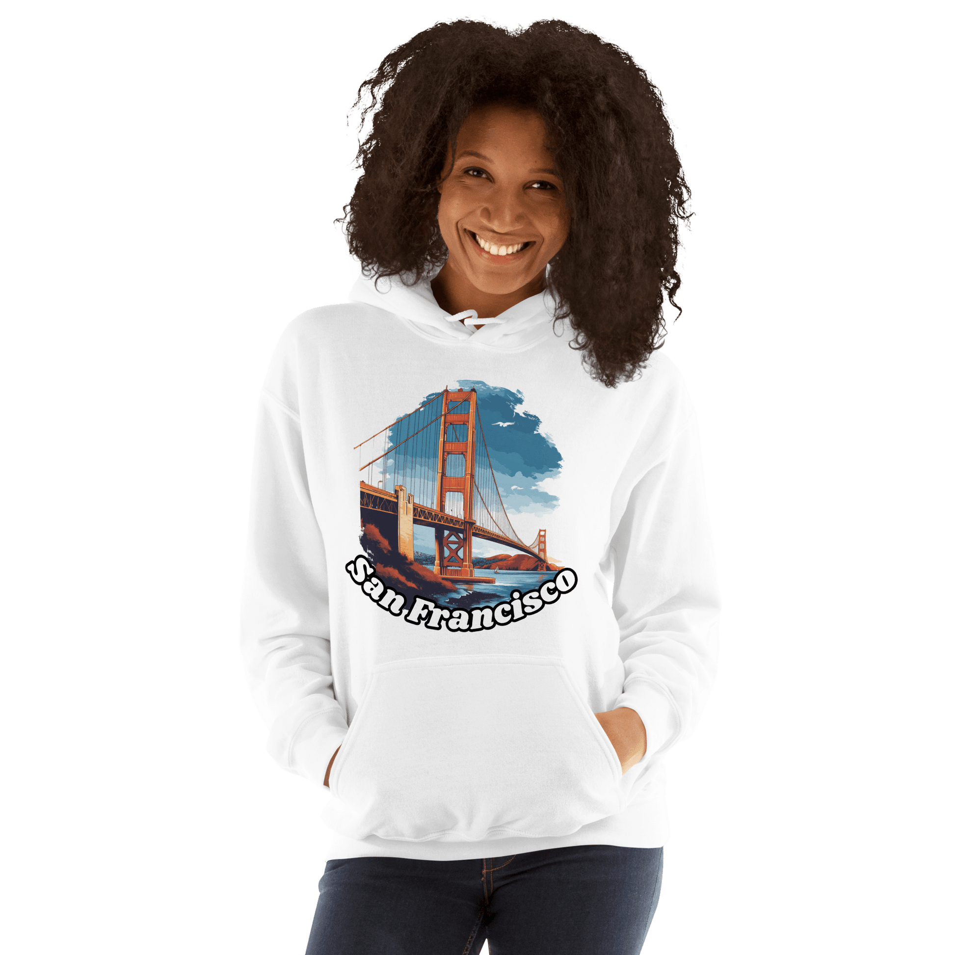 Unisex Heavy Blend Kapuzenpullover "San Francisco" - Artexio