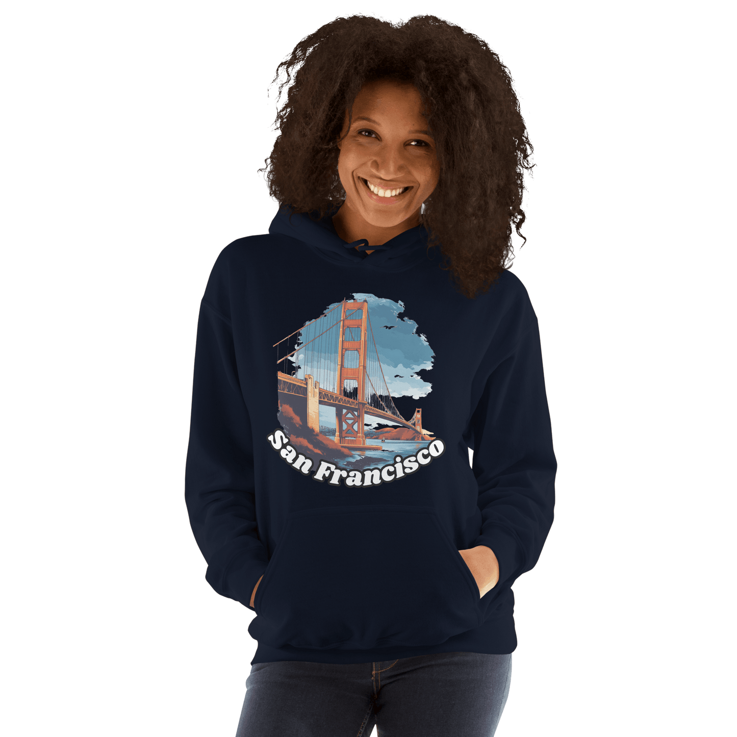 Unisex Heavy Blend Kapuzenpullover "San Francisco" - Artexio