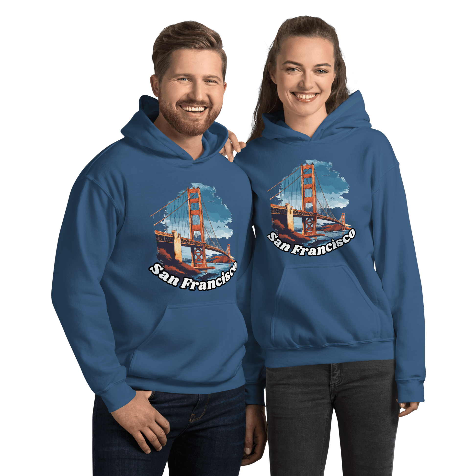 Unisex Heavy Blend Kapuzenpullover "San Francisco" - Artexio