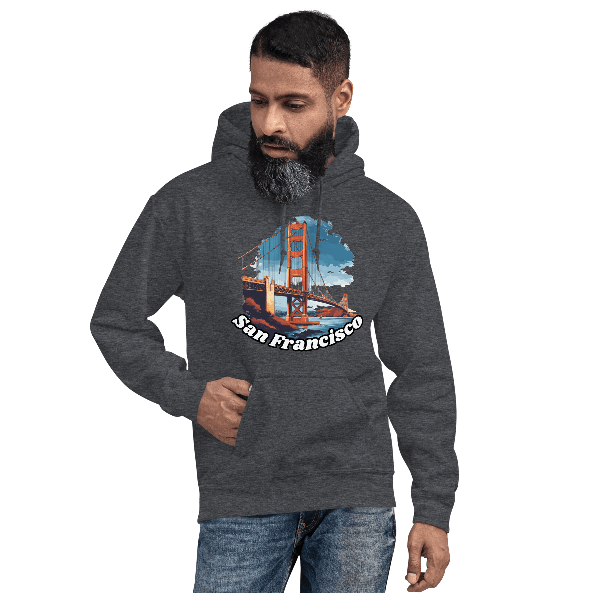 Unisex Heavy Blend Kapuzenpullover "San Francisco" - Artexio