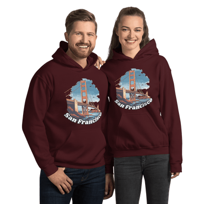 Unisex Heavy Blend Kapuzenpullover "San Francisco" - Artexio