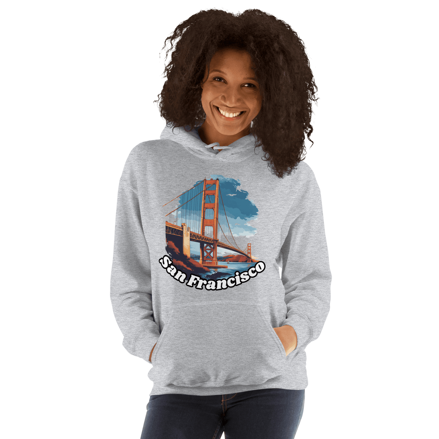 Unisex Heavy Blend Kapuzenpullover "San Francisco" - Artexio