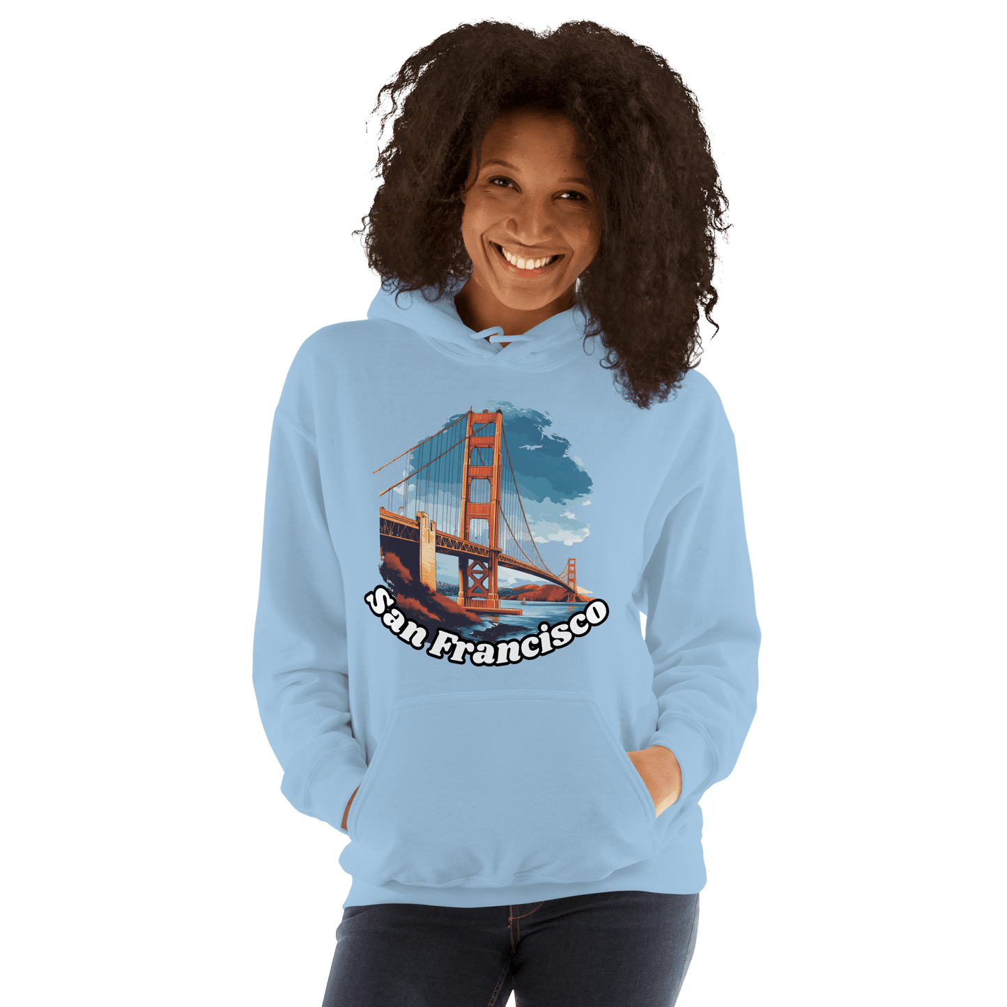 Unisex Heavy Blend Kapuzenpullover "San Francisco" - Artexio