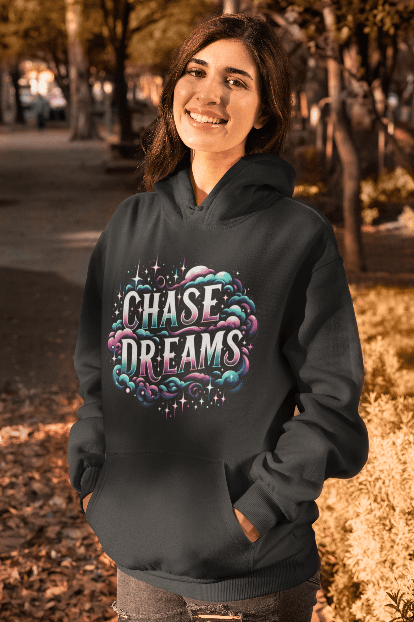 Unisex Kapuzenpullover "Chase Dreams" - Artexio