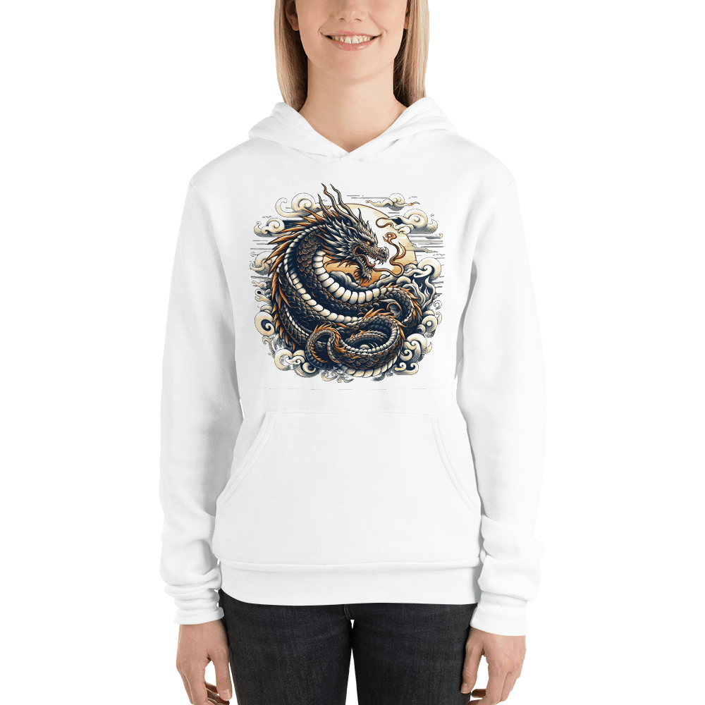 Unisex Kapuzenpullover "Drache" - Artexio