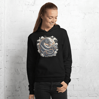 Unisex Kapuzenpullover "Drache" - Artexio