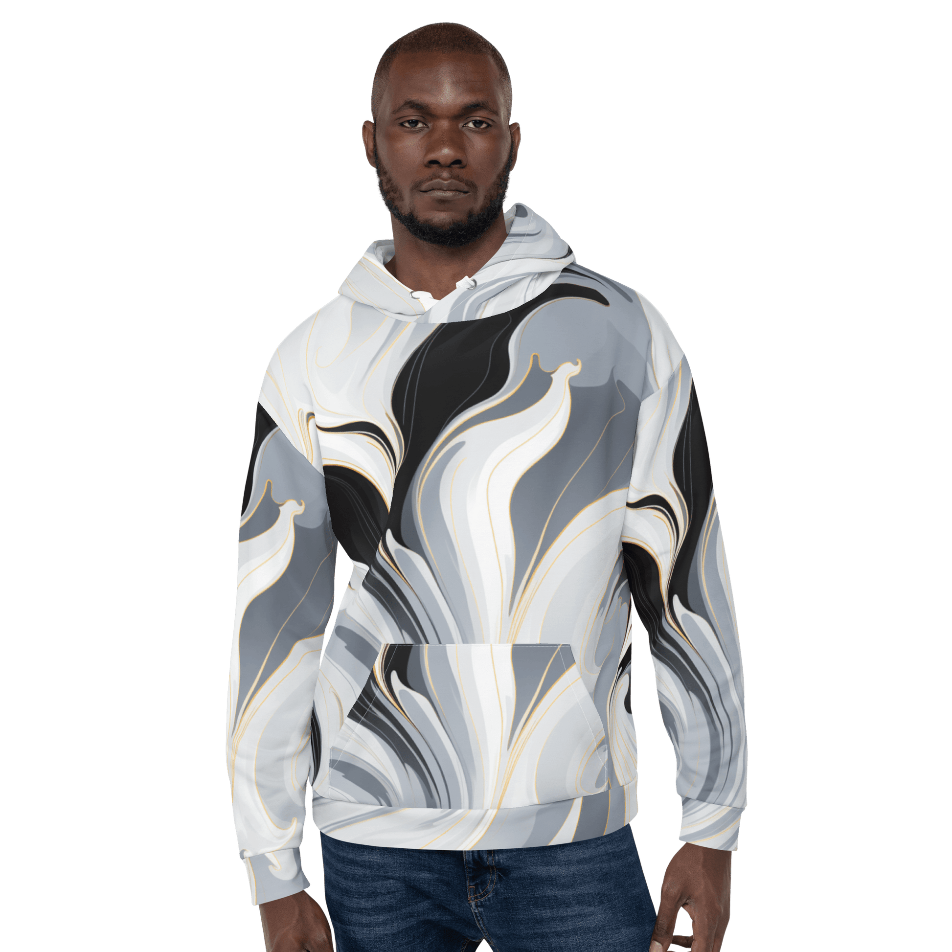 Unisex Kapuzenpullover "Ethereal Flow" - Artexio