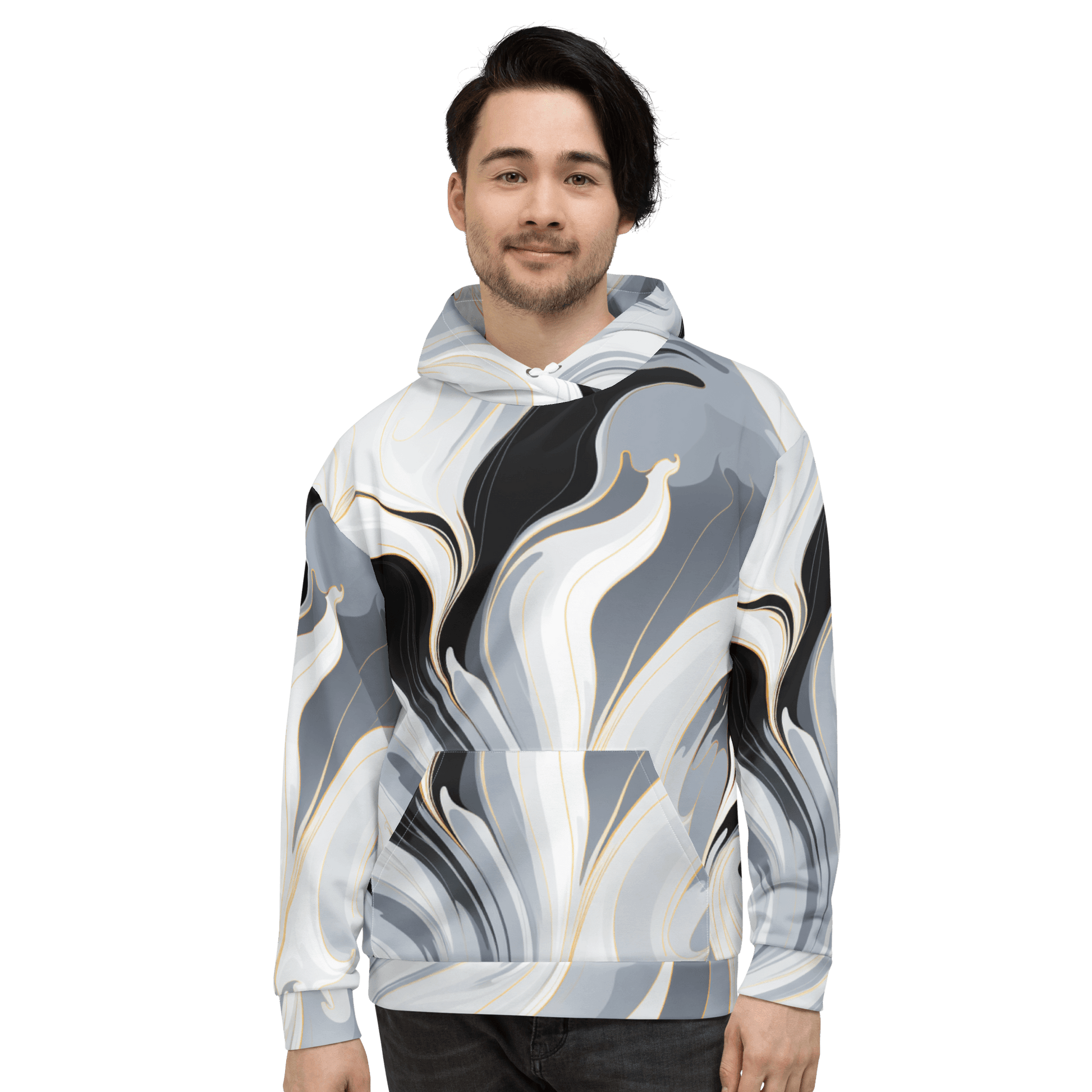 Unisex Kapuzenpullover "Ethereal Flow" - Artexio