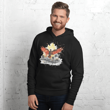 Unisex Kapuzenpullover "Firebird" - Artexio