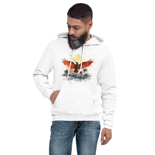 Unisex Kapuzenpullover "Firebird" - Artexio