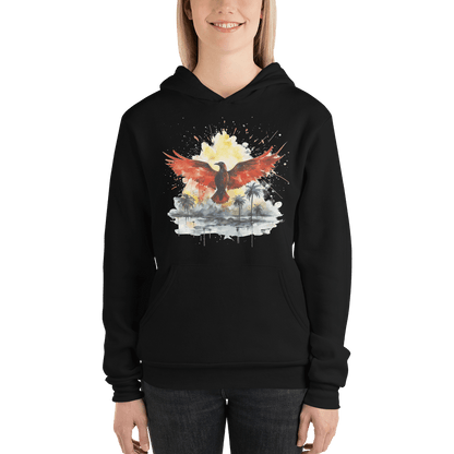 Unisex Kapuzenpullover "Firebird" - Artexio