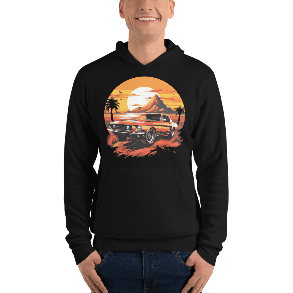 Unisex Kapuzenpullover "Ford Mustang" - Artexio