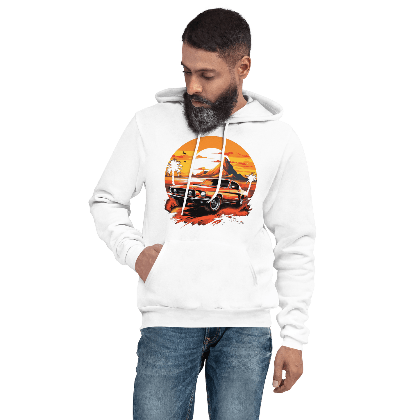 Unisex Kapuzenpullover "Ford Mustang" - Artexio