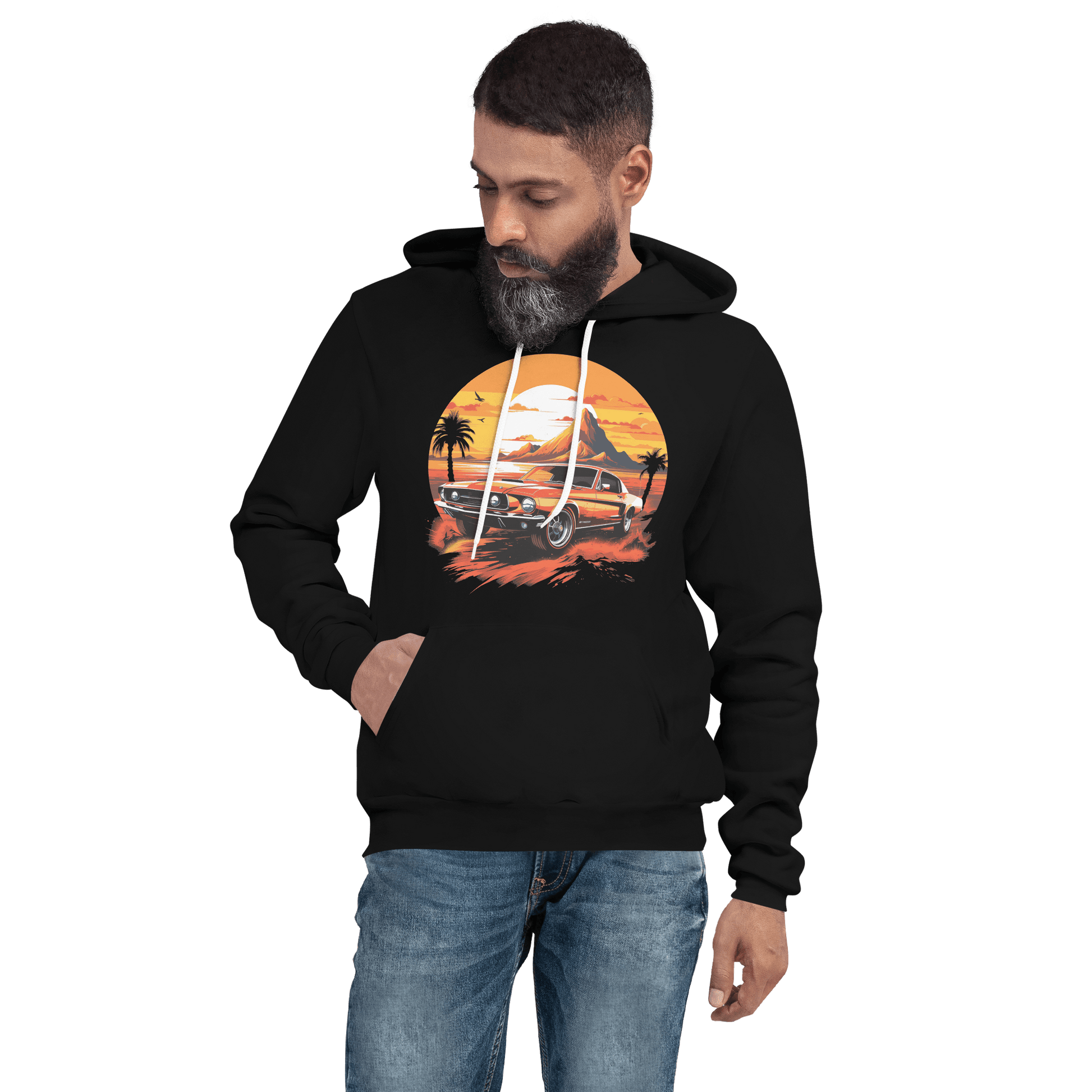 Unisex Kapuzenpullover "Ford Mustang" - Artexio