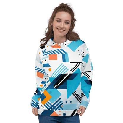 Unisex Kapuzenpullover "Geometric Harmony" - Artexio