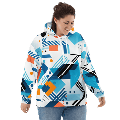 Unisex Kapuzenpullover "Geometric Harmony" - Artexio