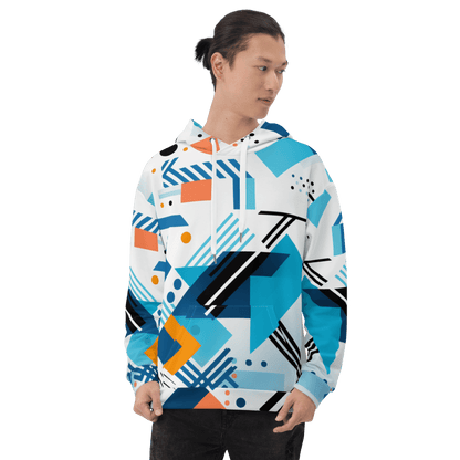 Unisex Kapuzenpullover "Geometric Harmony" - Artexio