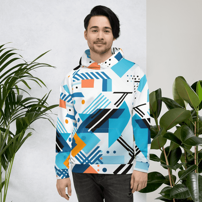 Unisex Kapuzenpullover "Geometric Harmony" - Artexio