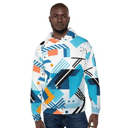 Unisex Kapuzenpullover "Geometric Harmony" - Artexio