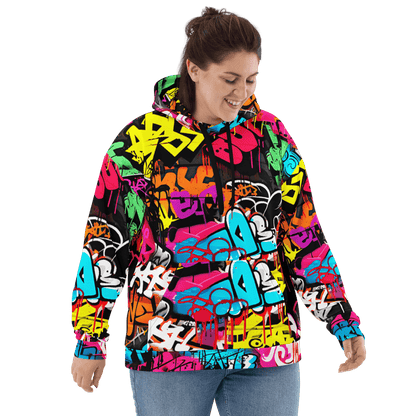 Unisex Kapuzenpullover "Graffiti" - Artexio