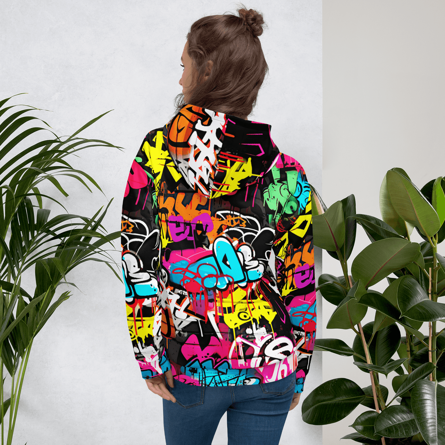 Unisex Kapuzenpullover "Graffiti" - Artexio