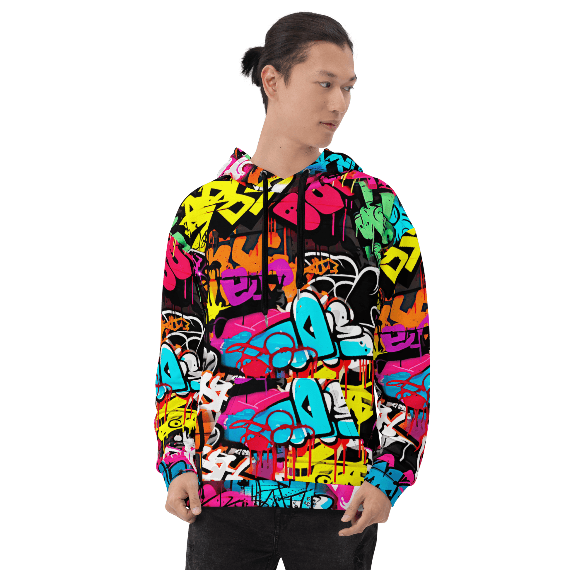 Unisex Kapuzenpullover "Graffiti" - Artexio