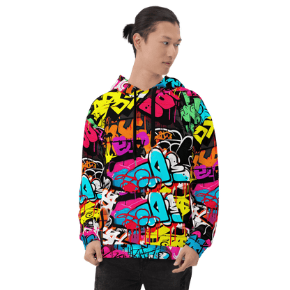 Unisex Kapuzenpullover "Graffiti" - Artexio