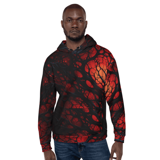 Unisex Kapuzenpullover "Inferno of Shadows" - Artexio