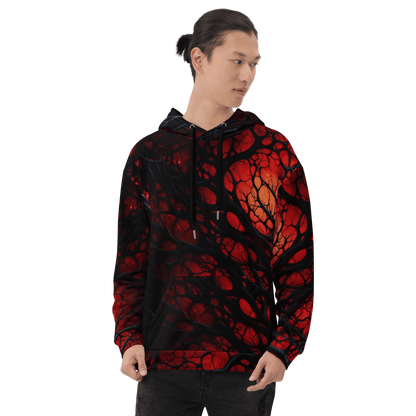 Unisex Kapuzenpullover "Inferno of Shadows" - Artexio