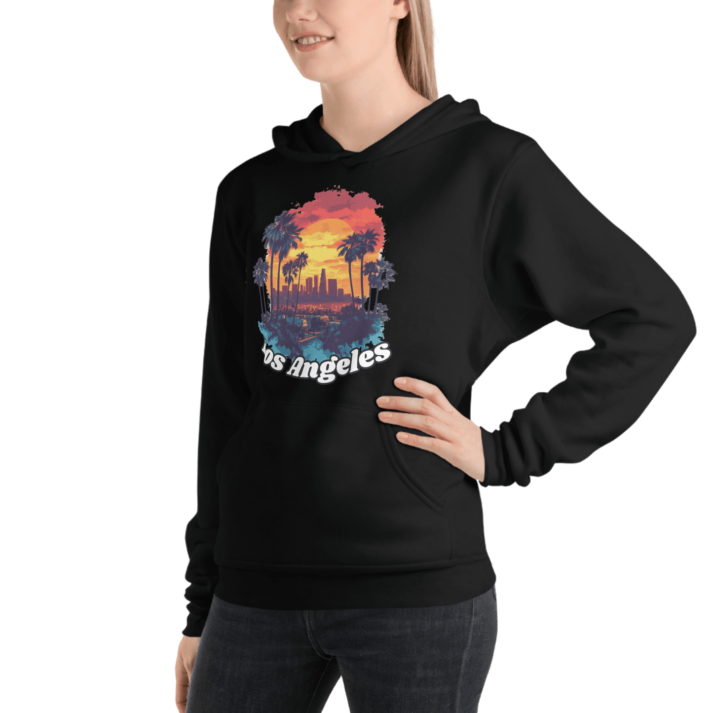 Unisex Kapuzenpullover "Los Angeles" - Artexio