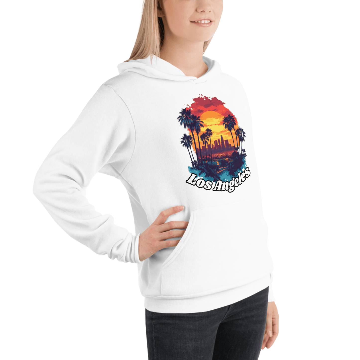 Unisex Kapuzenpullover "Los Angeles" - Artexio