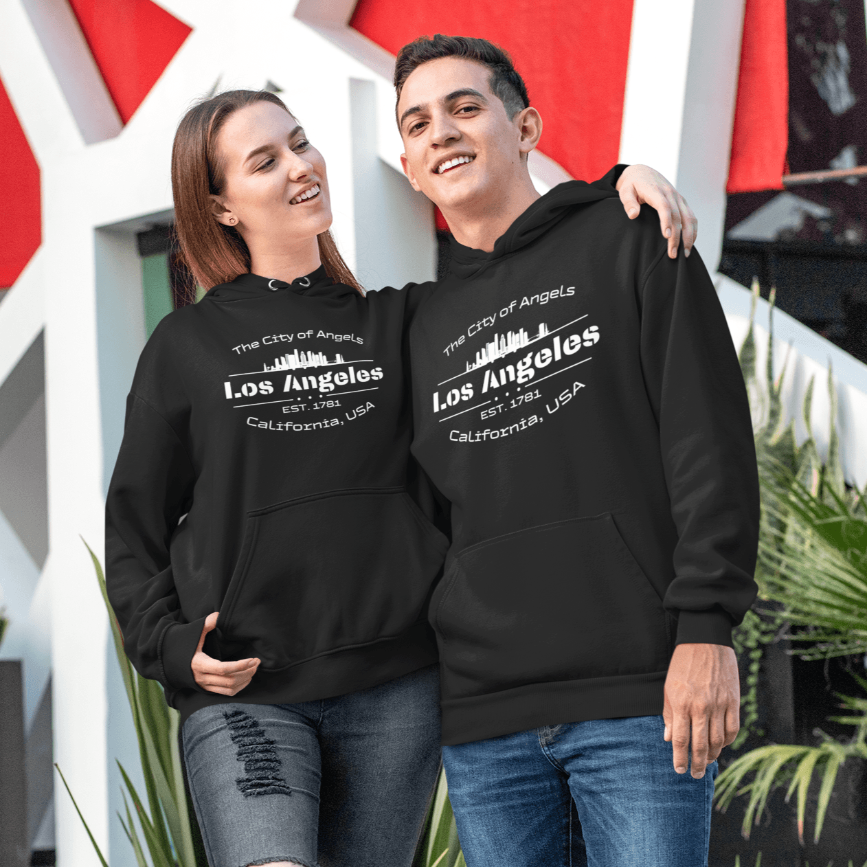 Unisex Kapuzenpullover "Los Angeles" - Artexio