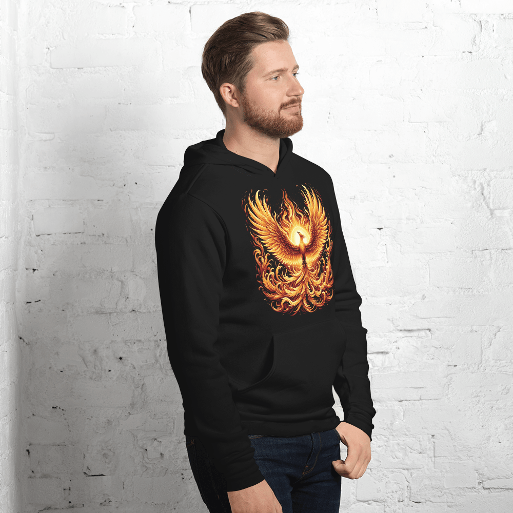 Unisex Kapuzenpullover "Phoenix" - Artexio