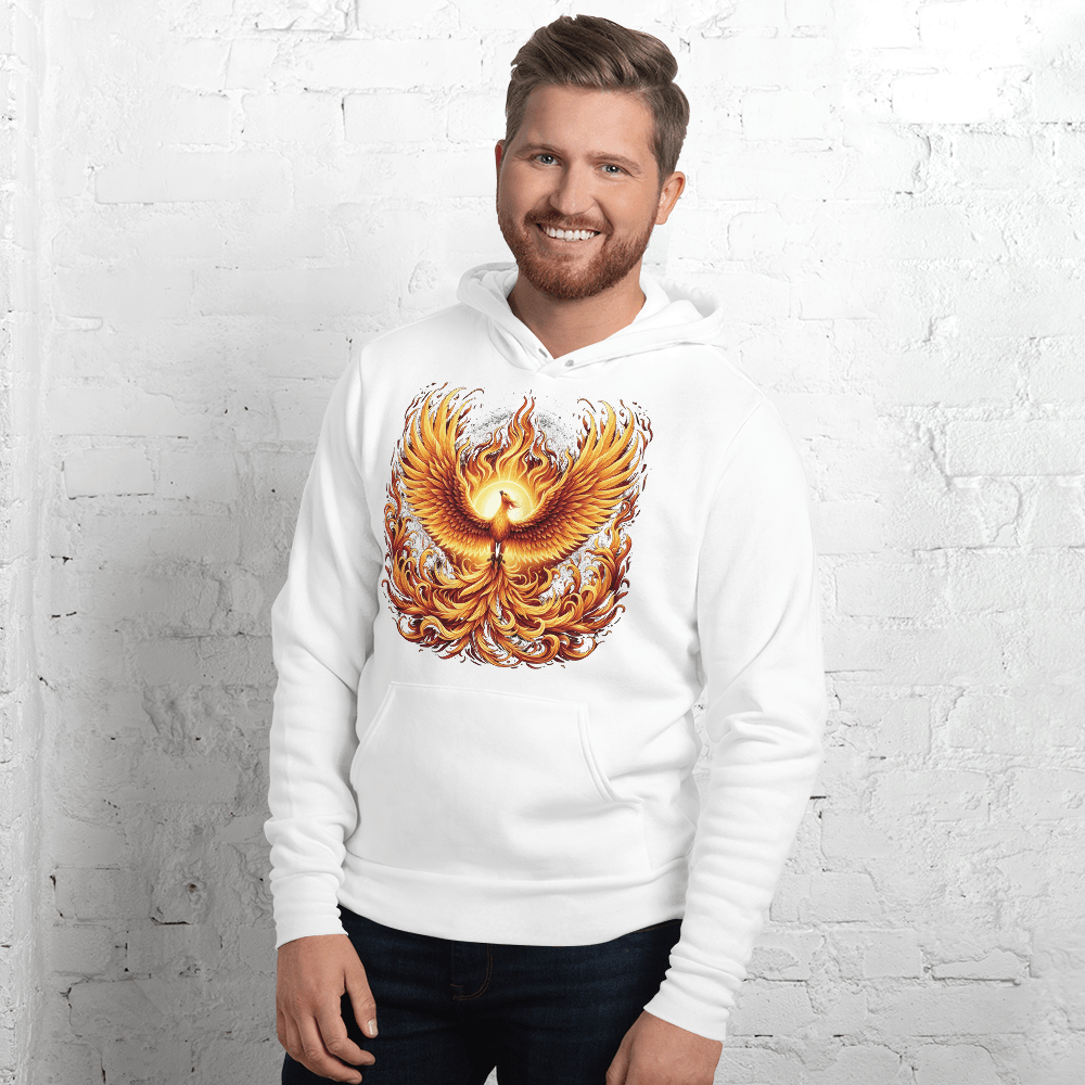 Unisex Kapuzenpullover "Phoenix" - Artexio