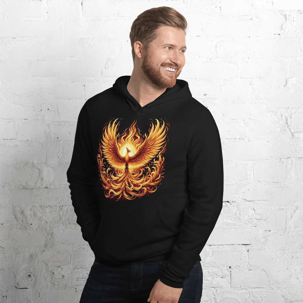 Unisex Kapuzenpullover "Phoenix" - Artexio