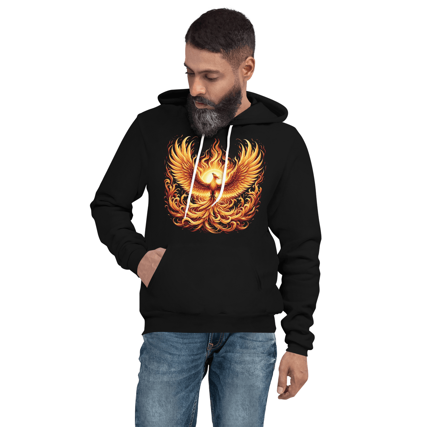 Unisex Kapuzenpullover "Phoenix" - Artexio