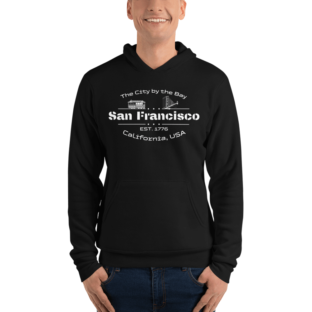 Unisex Kapuzenpullover "San Francisco" - Artexio