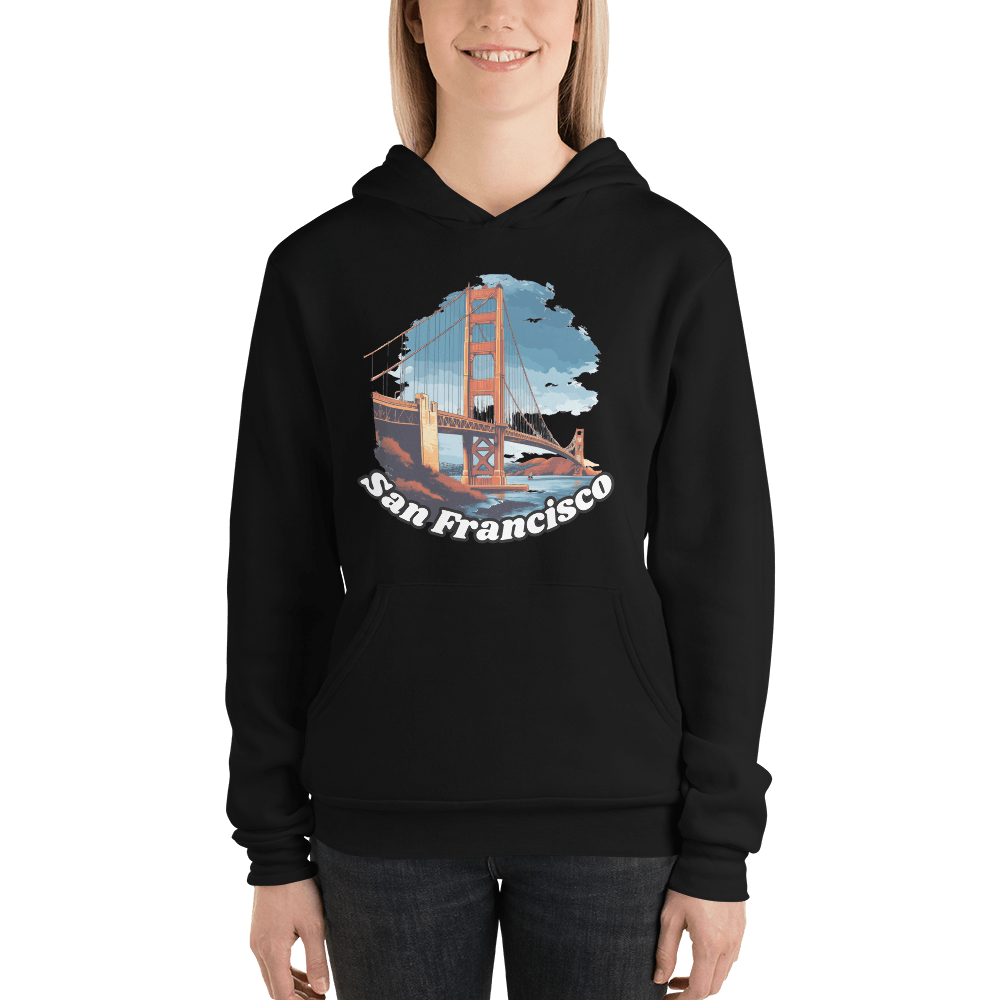 Unisex Kapuzenpullover "San Francisco" - Artexio