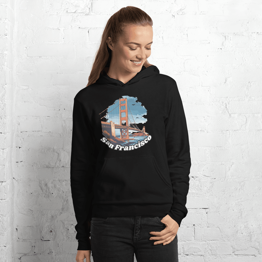 Unisex Kapuzenpullover "San Francisco" - Artexio