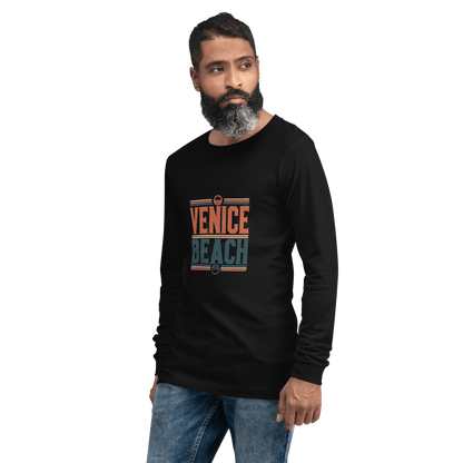 Langärmeliges Unisex T-Shirt "Venice Beach" - Artexio