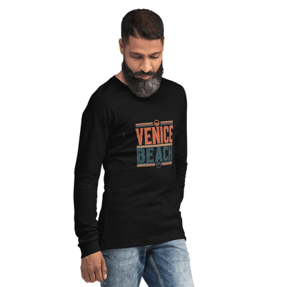 Langärmeliges Unisex T-Shirt "Venice Beach" - Artexio