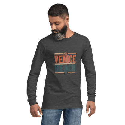 Langärmeliges Unisex T-Shirt "Venice Beach" - Artexio