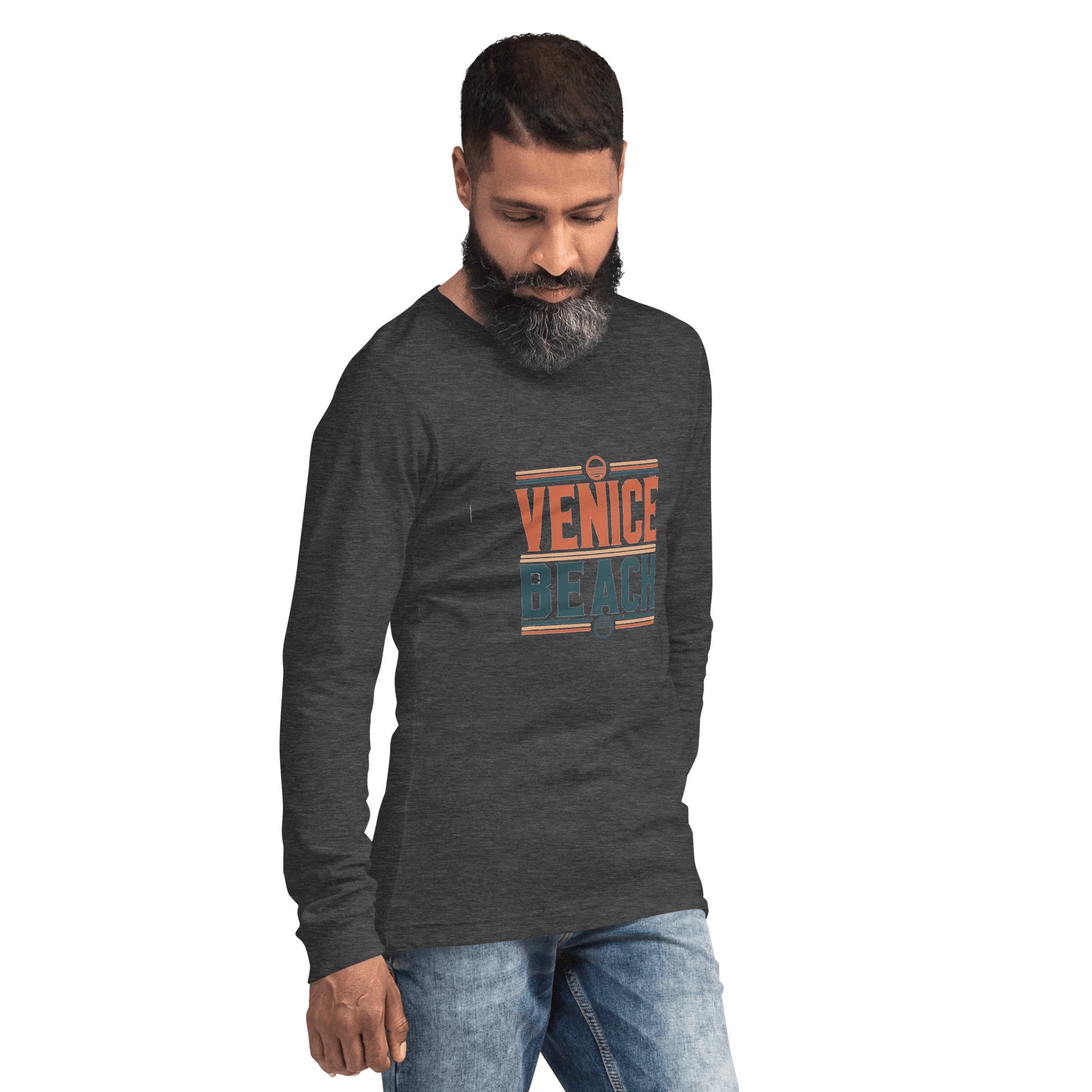 Langärmeliges Unisex T-Shirt "Venice Beach" - Artexio