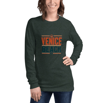 Langärmeliges Unisex T-Shirt "Venice Beach" - Artexio