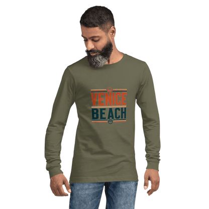 Langärmeliges Unisex T-Shirt "Venice Beach" - Artexio